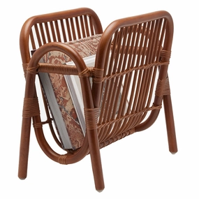 Makassar Rattan Magazine Holder (Walnut) Home Decor Office Organization Convenient shopping
