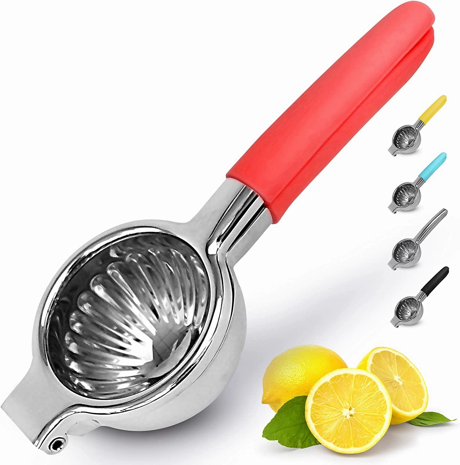 Manual Citrus Press Juicer and Lime Squeezer Stainless Steel