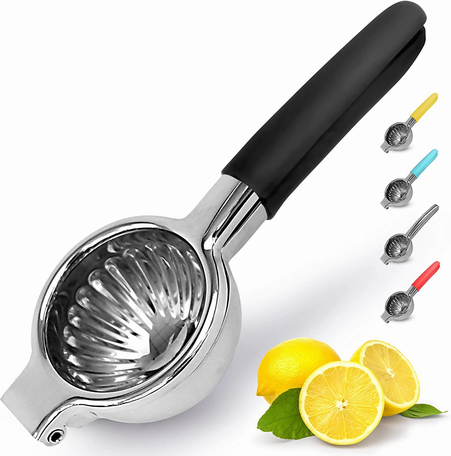 Manual Citrus Press Juicer and Lime Squeezer Stainless Steel