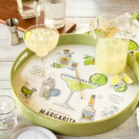Margarita Round Serve Tray In Green Cooking Tools & Accessories clearance kits