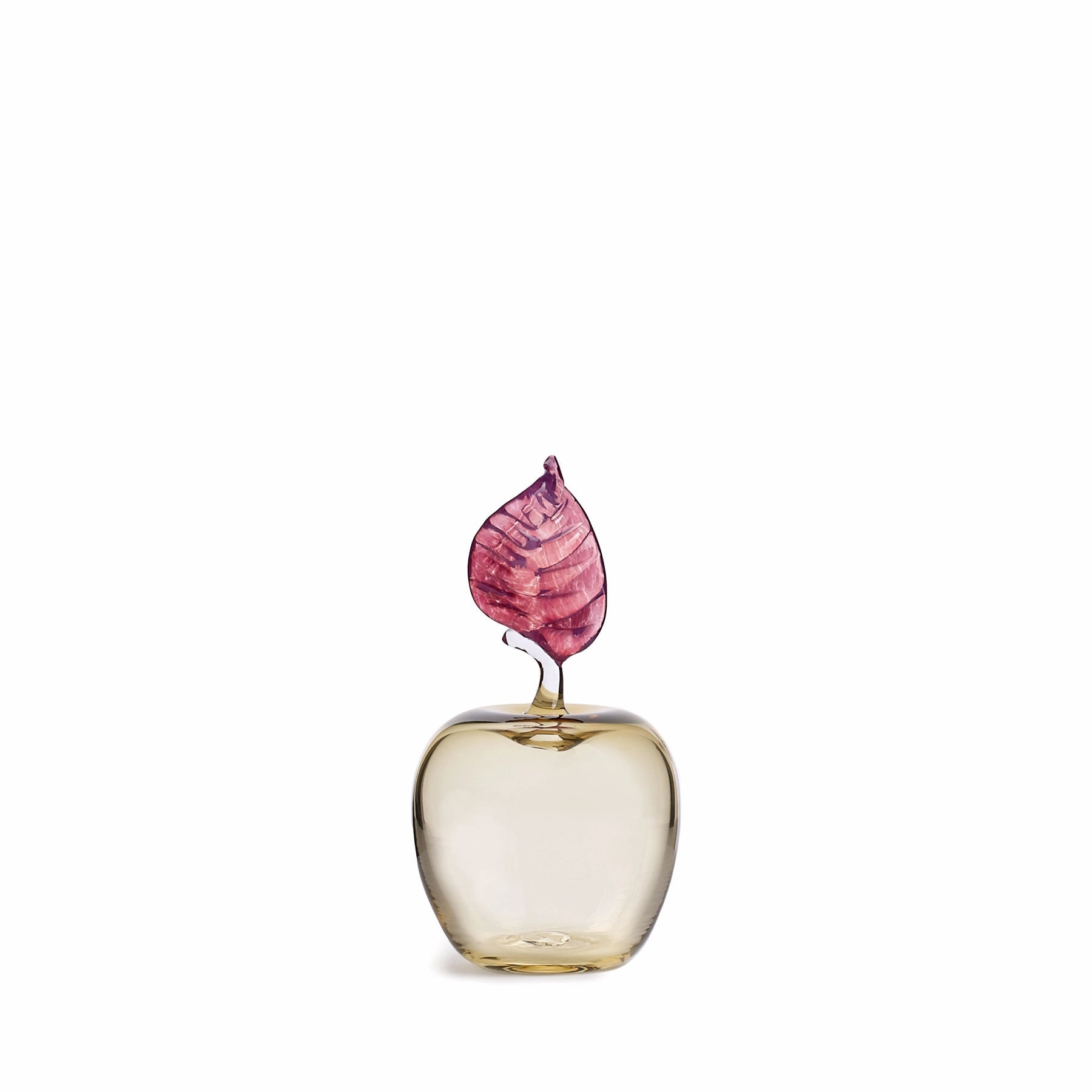 Marianne Apple Paperweight in Panna Cotta Glassware Tabletop & Kitchen sale