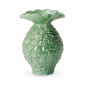 Maui Green Vase Large D14.5X21cm Cheap Vases for home