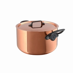 Mauviel M'150 Ci 6.4 Quart Stewpan With Lid, Cast Iron Handle, 9.4-Inch Bakeware online promo