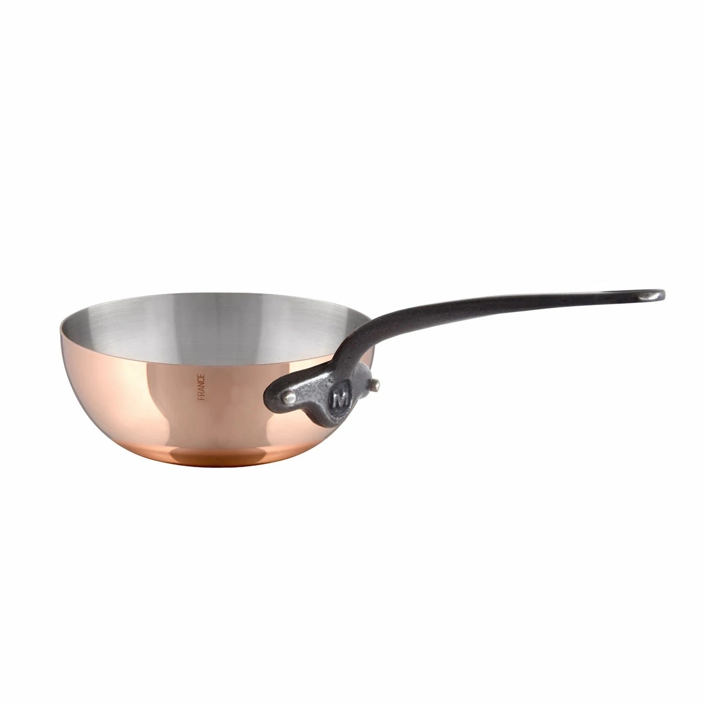 Mauviel M'150 Ci Curved Splayed Saute Pan, 8.3 Inch Cookware online kitchen sale
