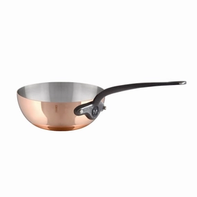 Mauviel M'150 Ci Curved Splayed Saute Pan, 8.3 Inch Cookware online kitchen sale