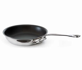 Mauviel M'Cook 10.2 Inch Stainless Steel Non-Stick Round Frying Pan Cookware online kitchen sale