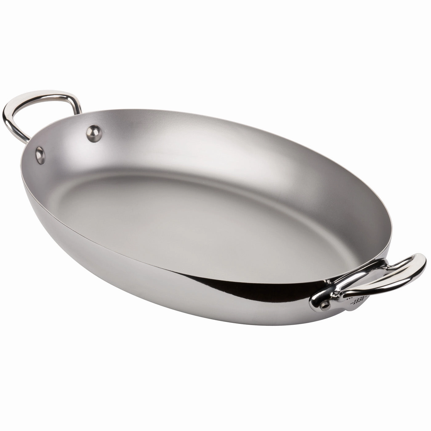 Mauviel M'Cook 11.8 Inch Magnetic Oval Pan Cookware online kitchen sale