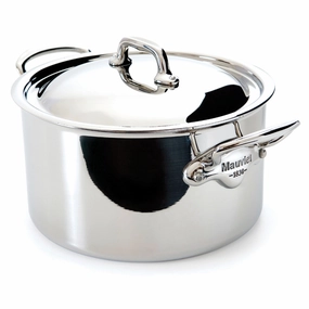 Mauviel M'Cook 1.9 qt. Stainless Steel Stewpan & Lid Bakeware online promo