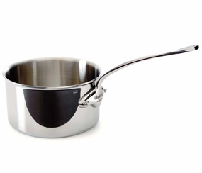 Mauviel M'Cook 2.7 qt Stainless Steel Saucepan Cookware online kitchen sale