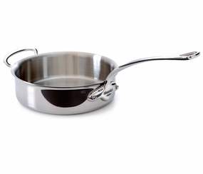 Mauviel M'Cook 3.2 qt. Stainless Steel Saute Pan With Helper Handle Cookware online kitchen sale