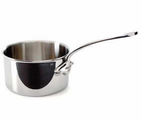 Mauviel M'Cook 3.6 qt Stainless Steel Saucepan Cookware online kitchen sale
