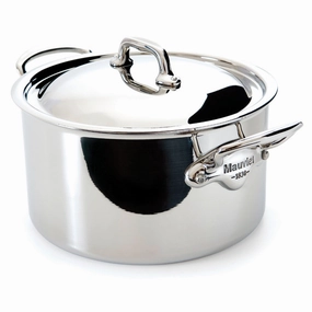 Mauviel M'Cook 9.1 qt. Stainless Steel Stewpan & Lid Bakeware online promo