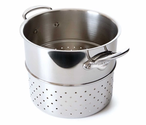 Mauviel M'Cook 9.5 Inch Steel Pasta Insert Cooking Tools & Accessories mega discount