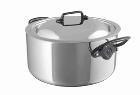 Mauviel M'Cook Ci Stainless Steel Stewpan With Lid, 9.4 Inch Bakeware online promo