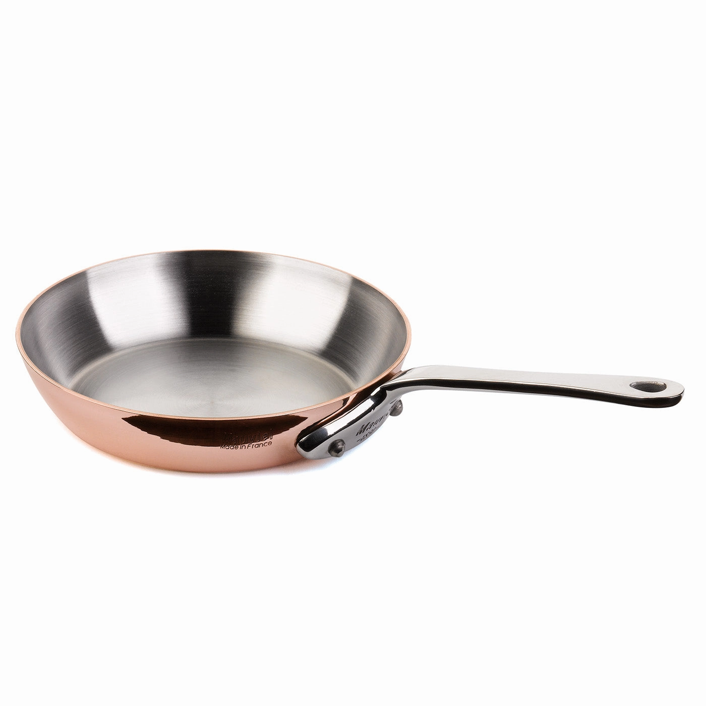 Mauviel M'Heritage M'150s 8.6 Inch Frying Pan Cast Stainless Handle Cookware online kitchen sale