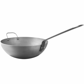 Mauviel M'Steel 5.4 Qt. Wok Cookware online kitchen sale
