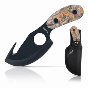 Maxam SKMXSKIN Camo Fixed Blade Knife Cutlery knife sets deals