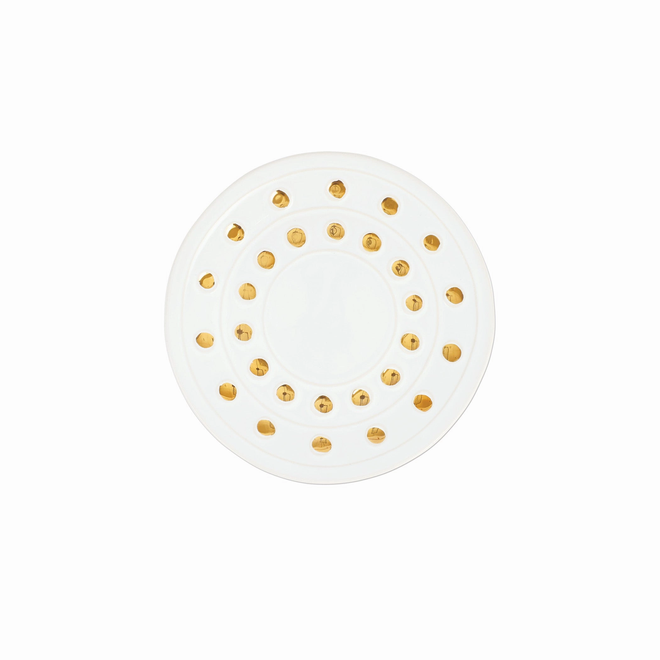 Medici Gold Canape Plate Dinnerware clearance deals