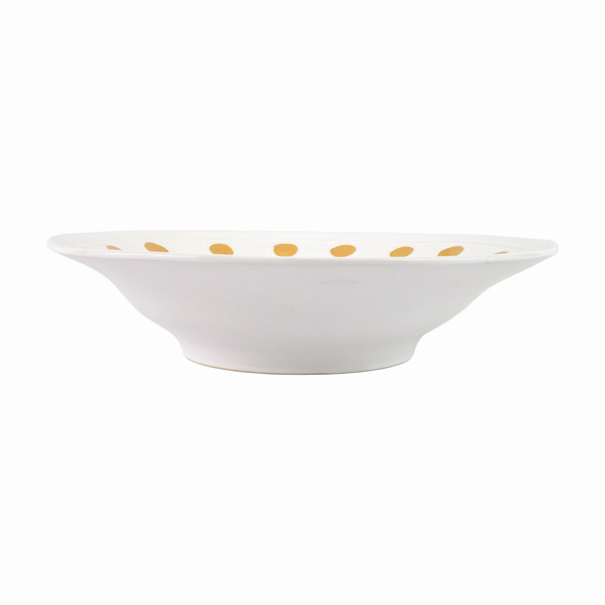 Medici Gold Large Serving Bowl Serveware deals online