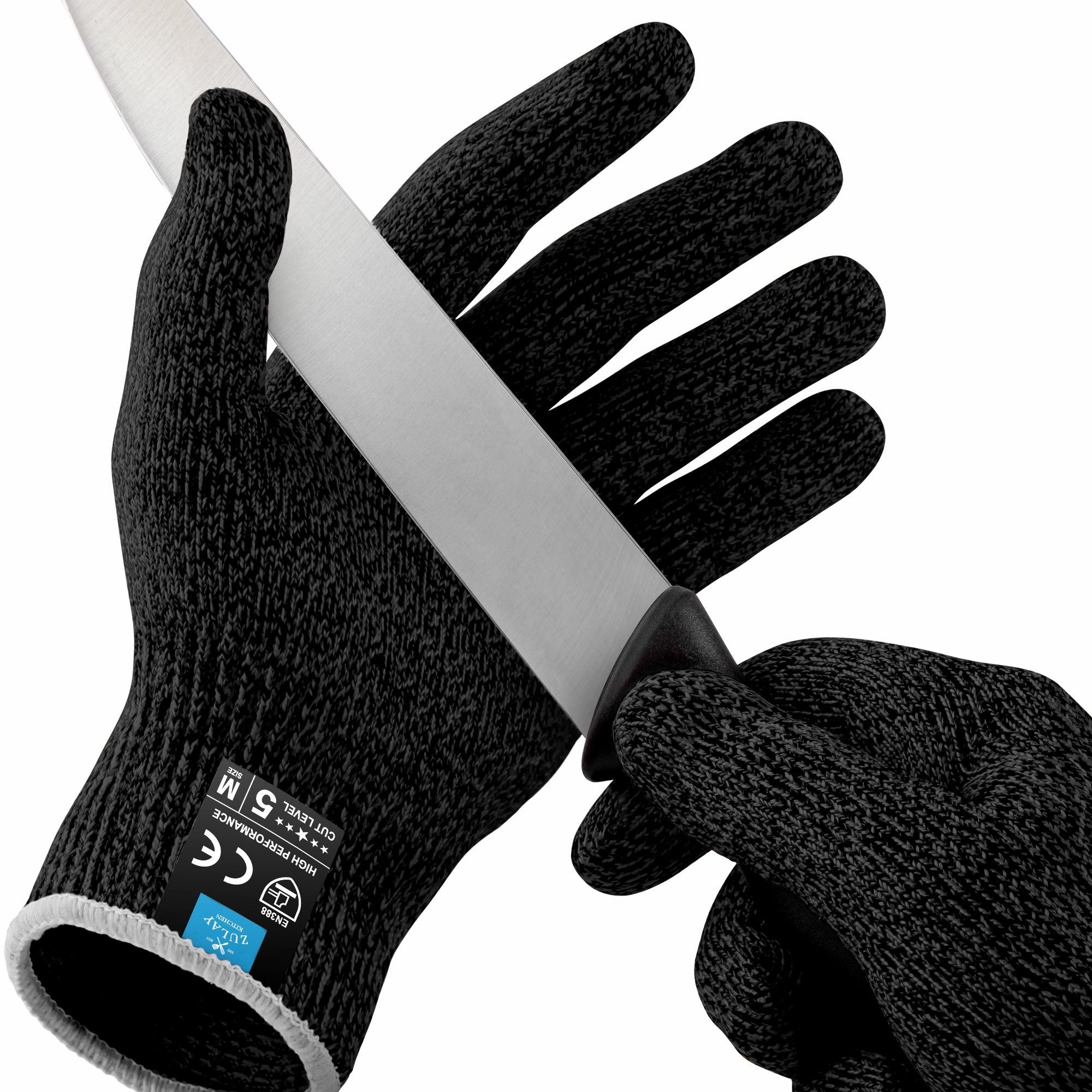 Medium Cut Resistant Gloves Food Grade Level 5 Protection