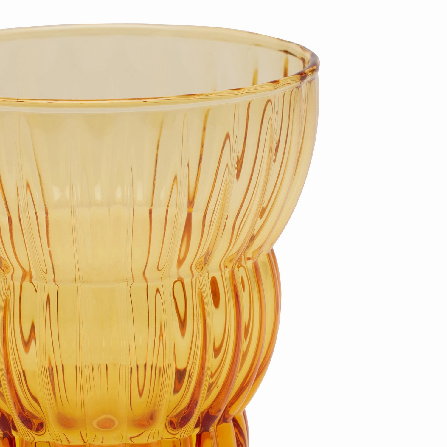 Meredith Amber Tumbler Glasses Set/6