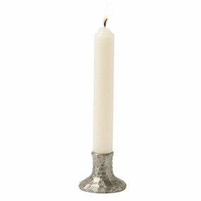 Meriah Tarnished Silver Candle Holders Set/2 Candle Holders discount collection