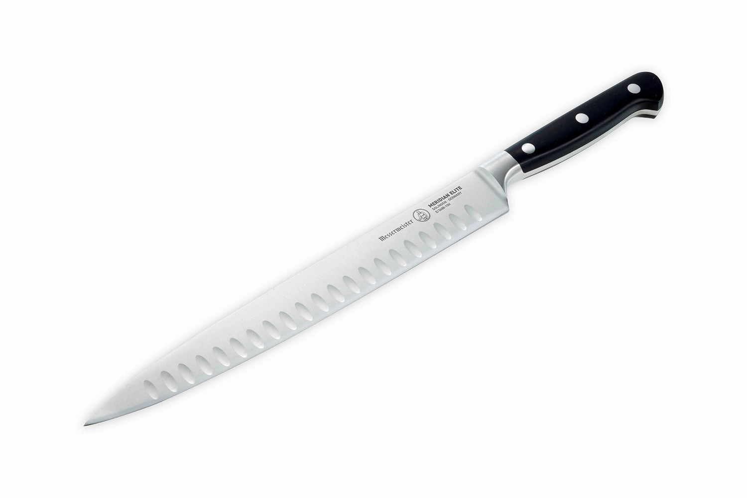 Messermeister Meridian Elite 10-Inch Kullenschliff Slicer Cutlery outlet discounts