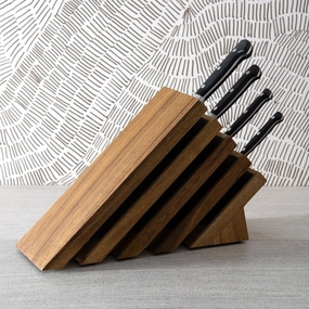 Messermeister Meridian Elite 5 Piece Next Level Knife Block Set Cutlery outlet discounts