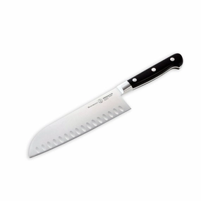 Messermeister Meridian Elite 7-Inch Kullenschliff Santoku Knife Cutlery outlet discounts