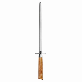 Messermeister Oliva Elite 10-Inch Honing Steel Cutlery outlet discounts