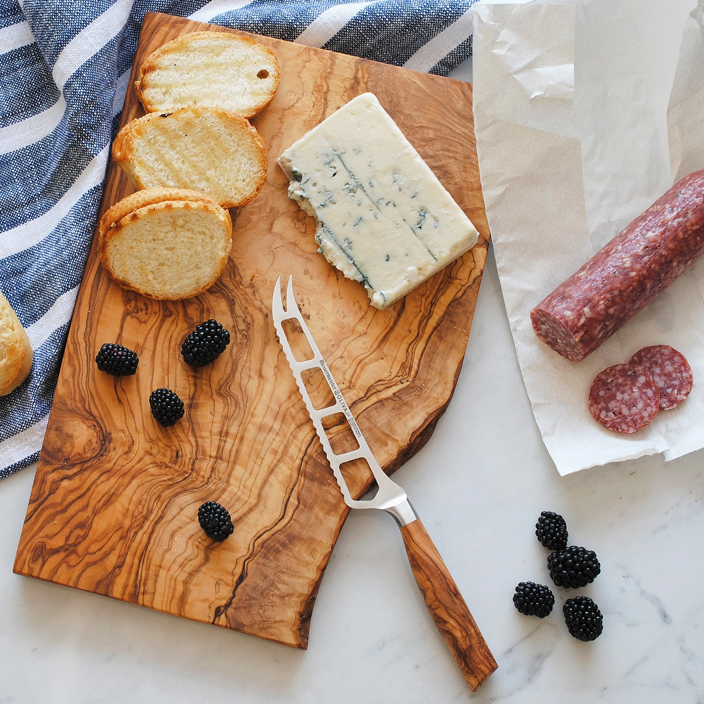 Messermeister Oliva Elite 5.5-Inch Cheese & Tomato Knife