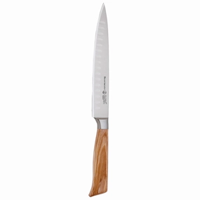 Messermeister Oliva Elite 8-Inch Kullenschliff Carving Knife Cutlery outlet discounts