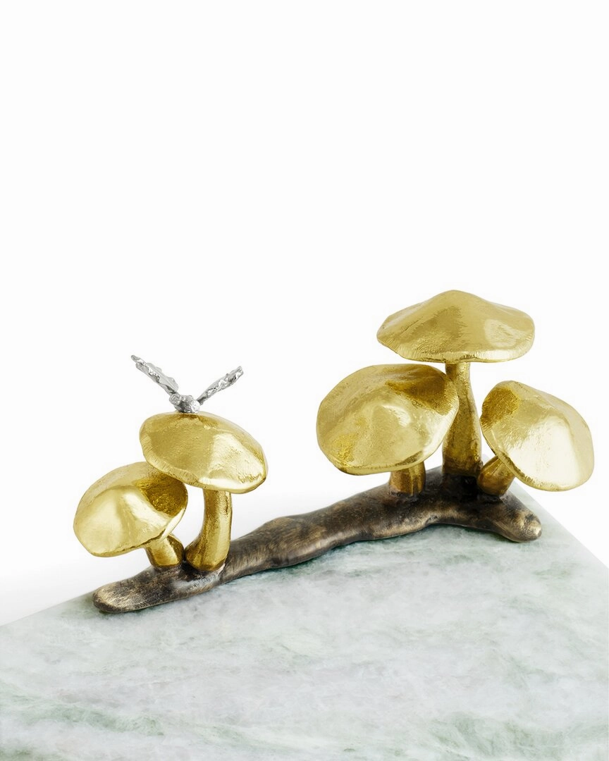 Michael Aram Mushroom Cheeseboard with Spreader