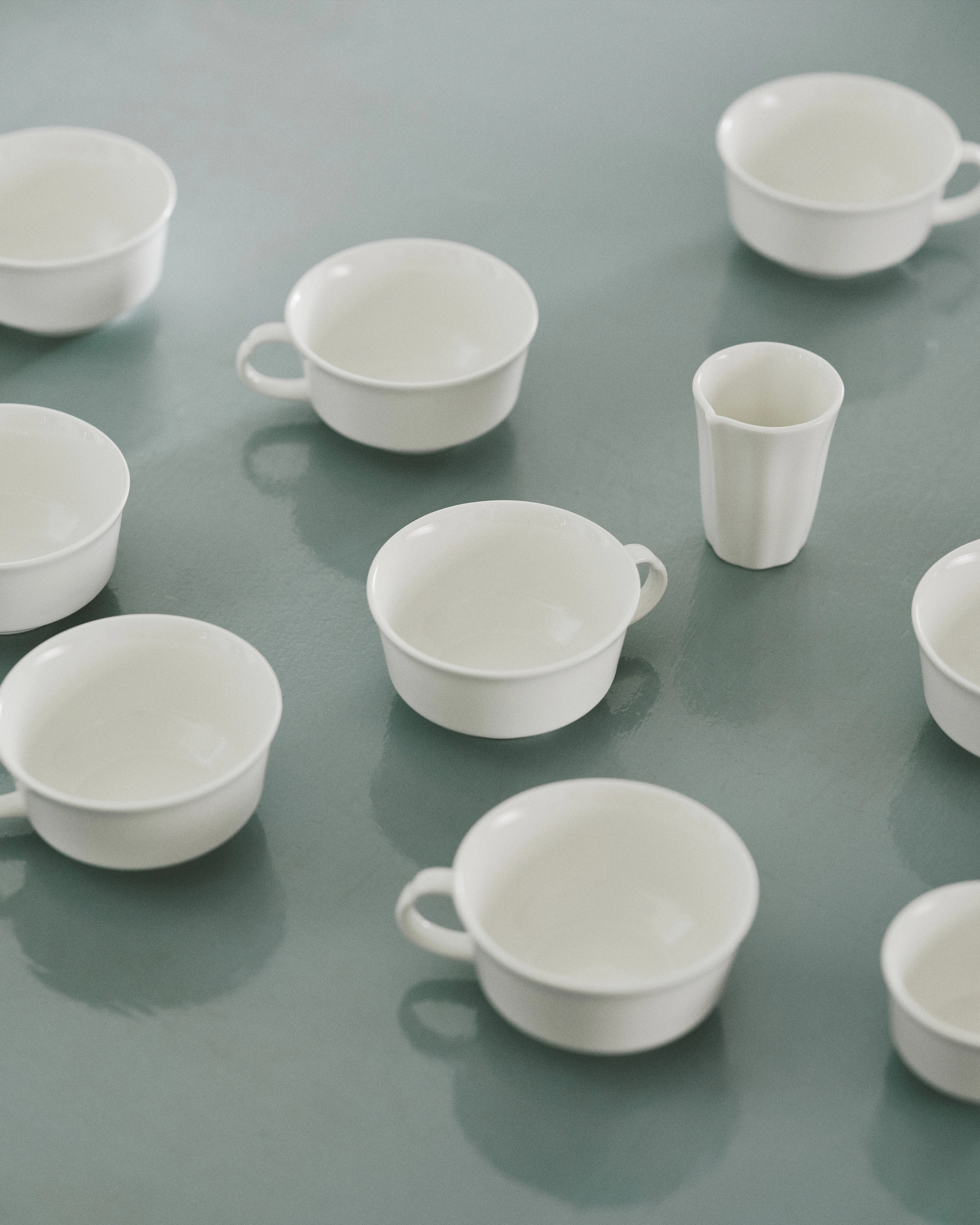 Milk jug white Silhouette
