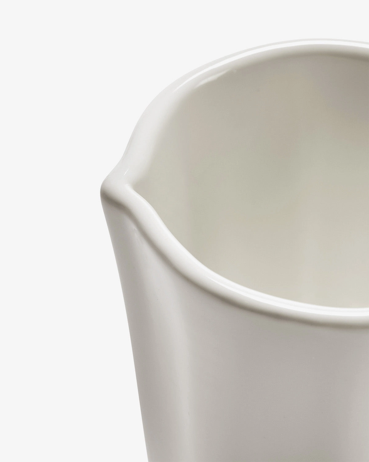 Milk jug white Silhouette