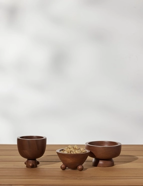 Mini Bowls (Set of 3) by Sarah Sherman Samuel Serveware kitchen discount