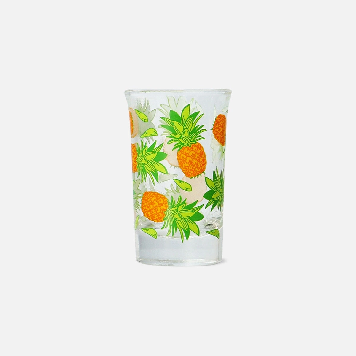 Mini drinking glass with pineapples