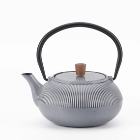 Minimal Enameled Cast Iron Teapot - Line Cooking Tools & Accessories mega discount
