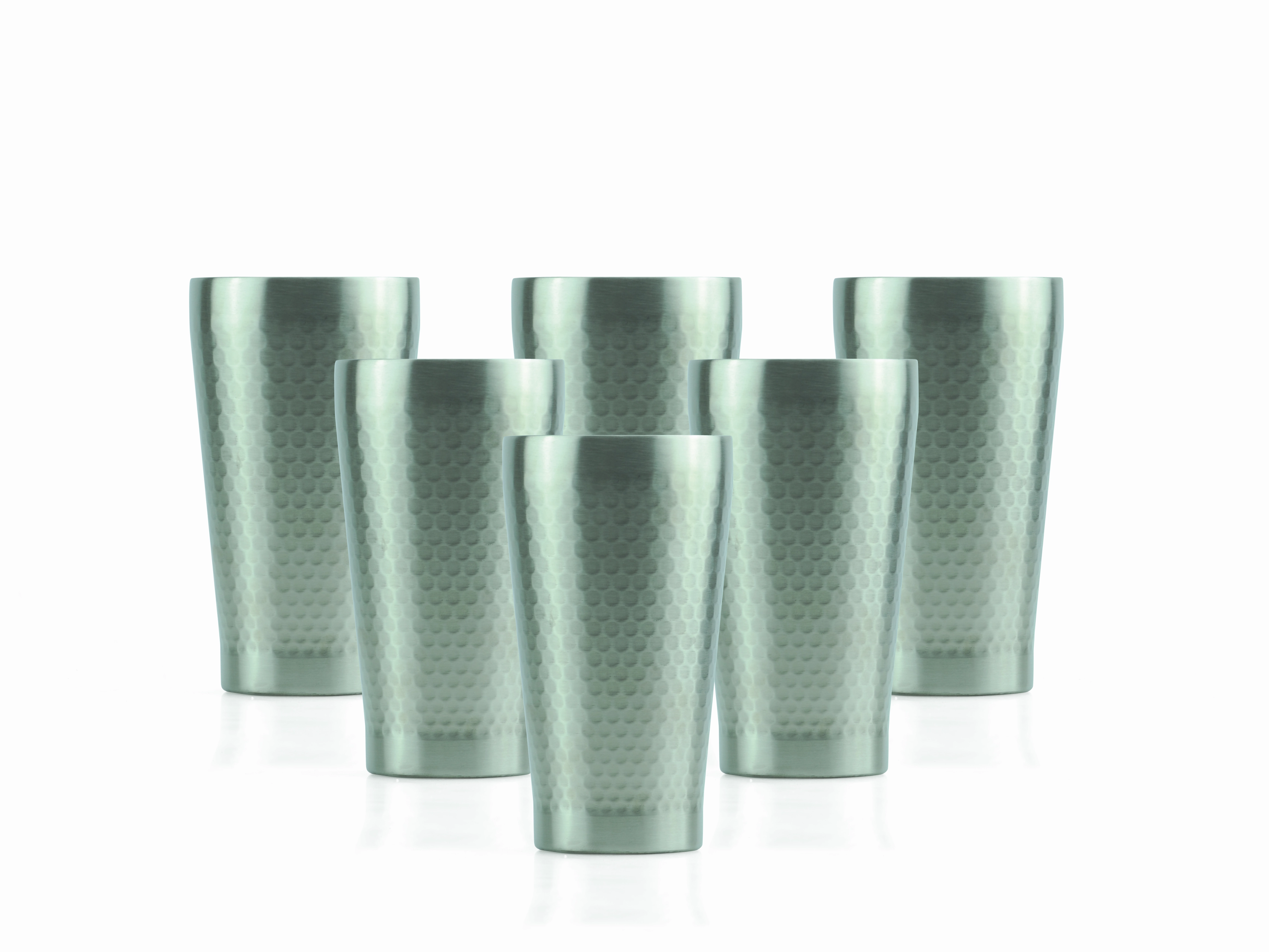 Minimal Stainless Steel Vacuum Insulated Tumbler Set Of 6 - 350 ml - Classic Cooking Tools & Accessories mega discount