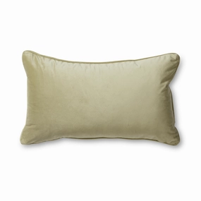 Mira Velvet Eucalyptus Cushion 30X50cm Cushions for home decor deals