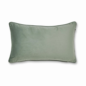 Mira Velvet Seafoam Cushion 30X50cm Cushions for home decor deals