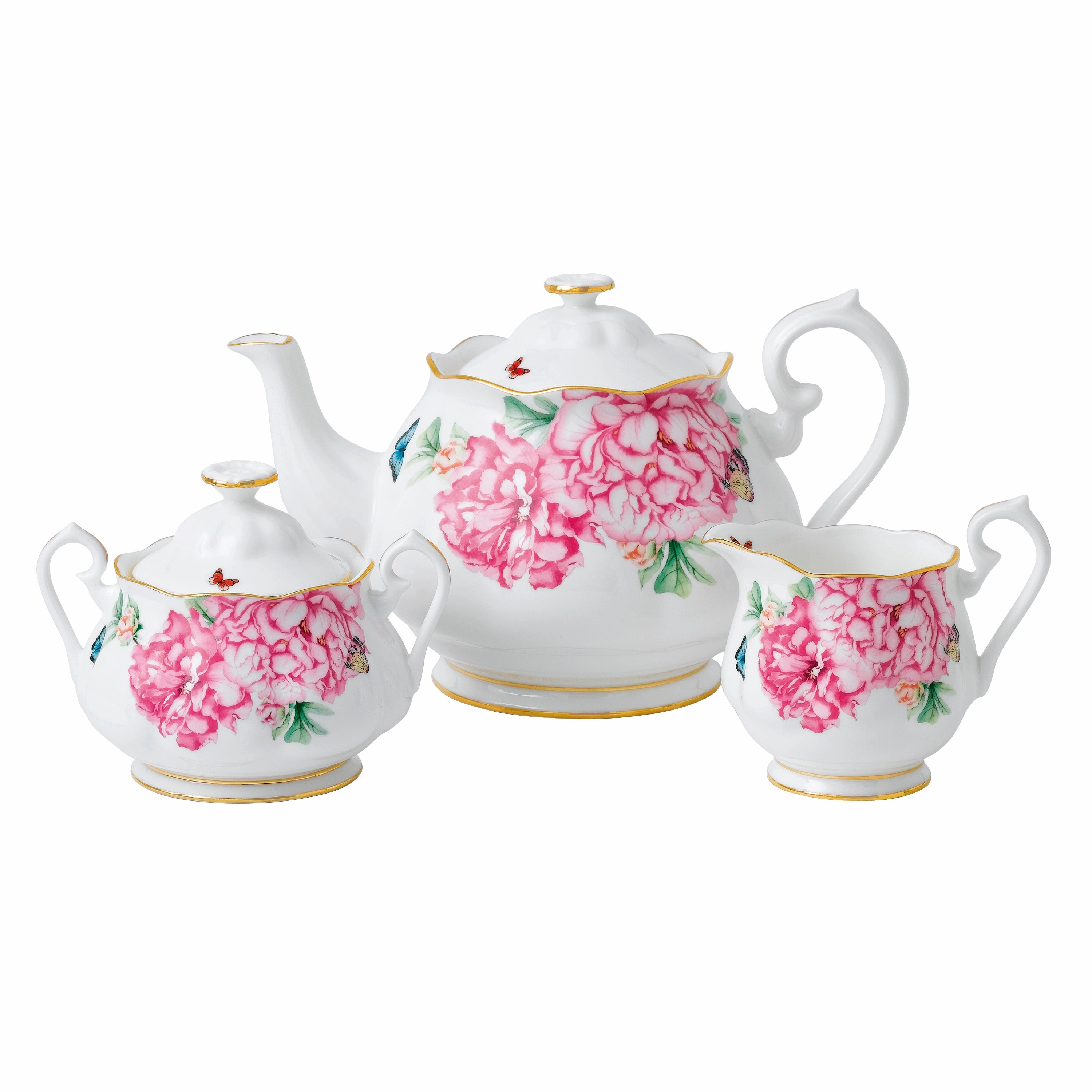 Miranda Kerr Friendship Teapot, Sugar & Cream, 3 Piece Set Dinnerware bulk buy offers