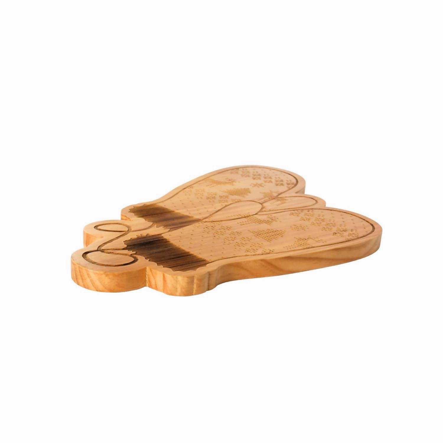 Mittens Wood Board - 10.75" X 15.75" In Brown
