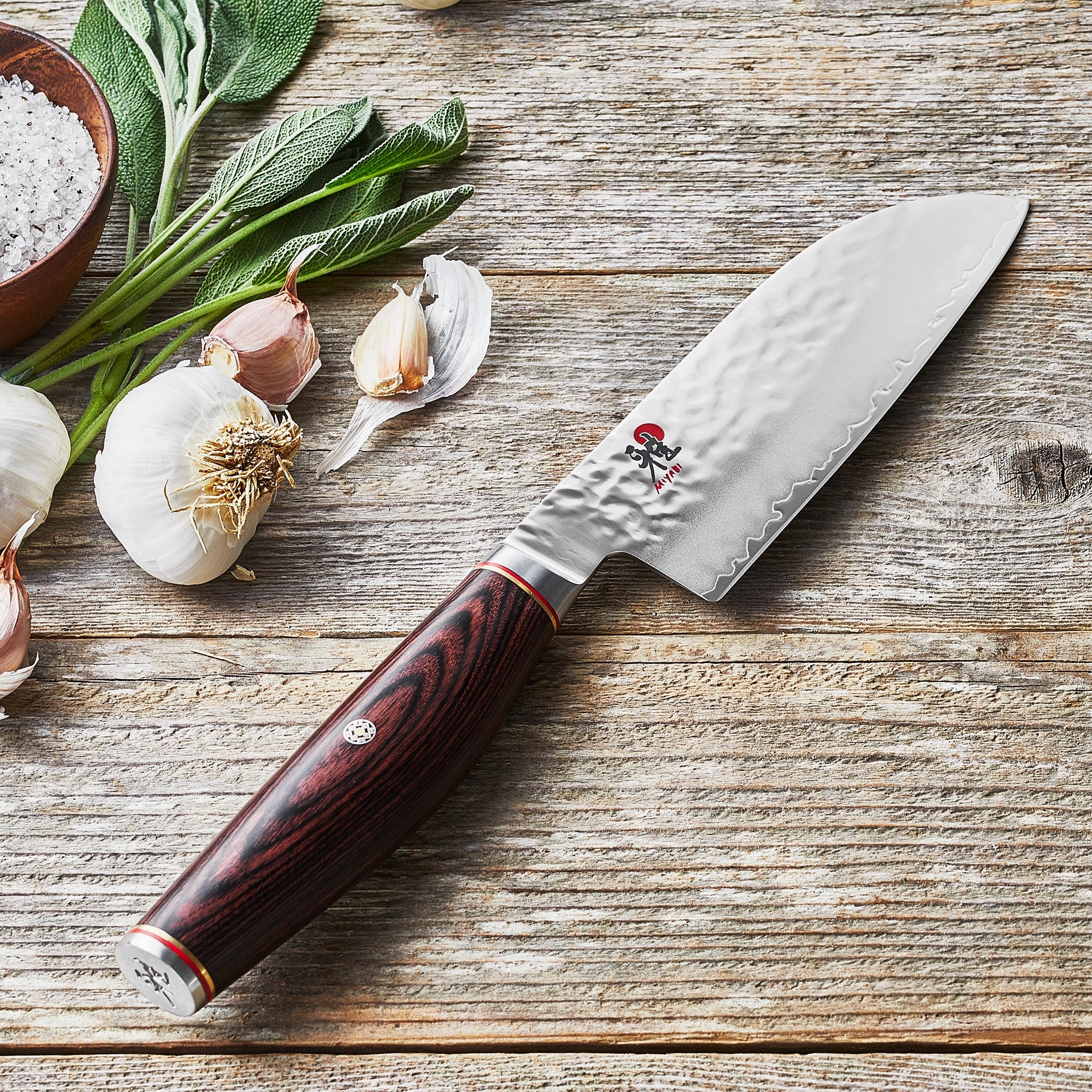 MIYABI Artisan Santoku Knife
