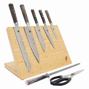 Miyabi Black 5000MCD67 8-pc Knife Block Set Cutlery outlet discounts