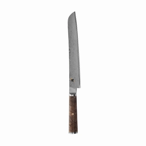 Miyabi Black 5000MCD67 9.5-inch Bread Knife Cutlery outlet discounts
