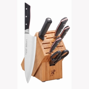 Miyabi Evolution 7-pc Knife Block Set Cutlery knife sets deals