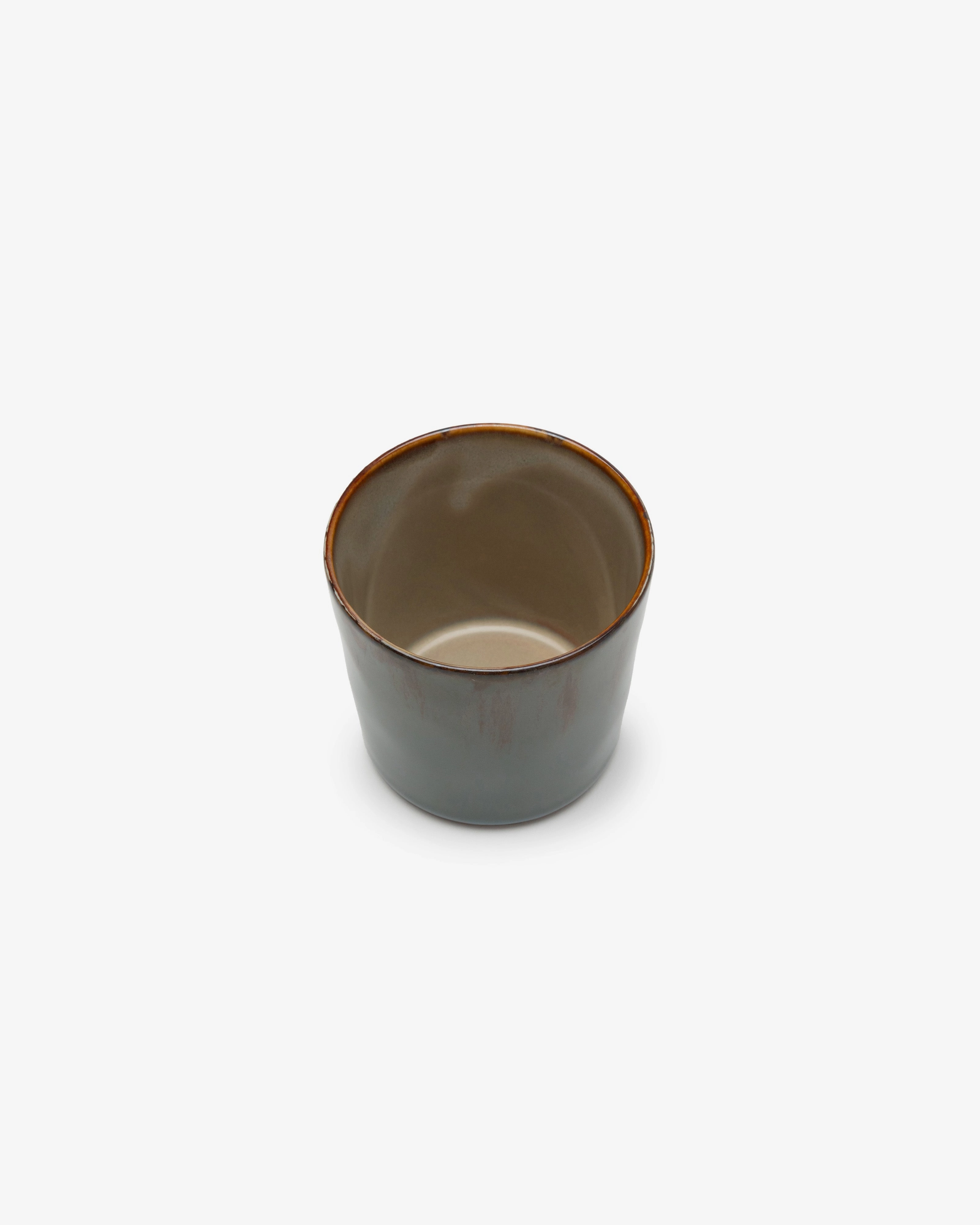 Mug cylinder high smoky blue/misty gray Terres de rves
