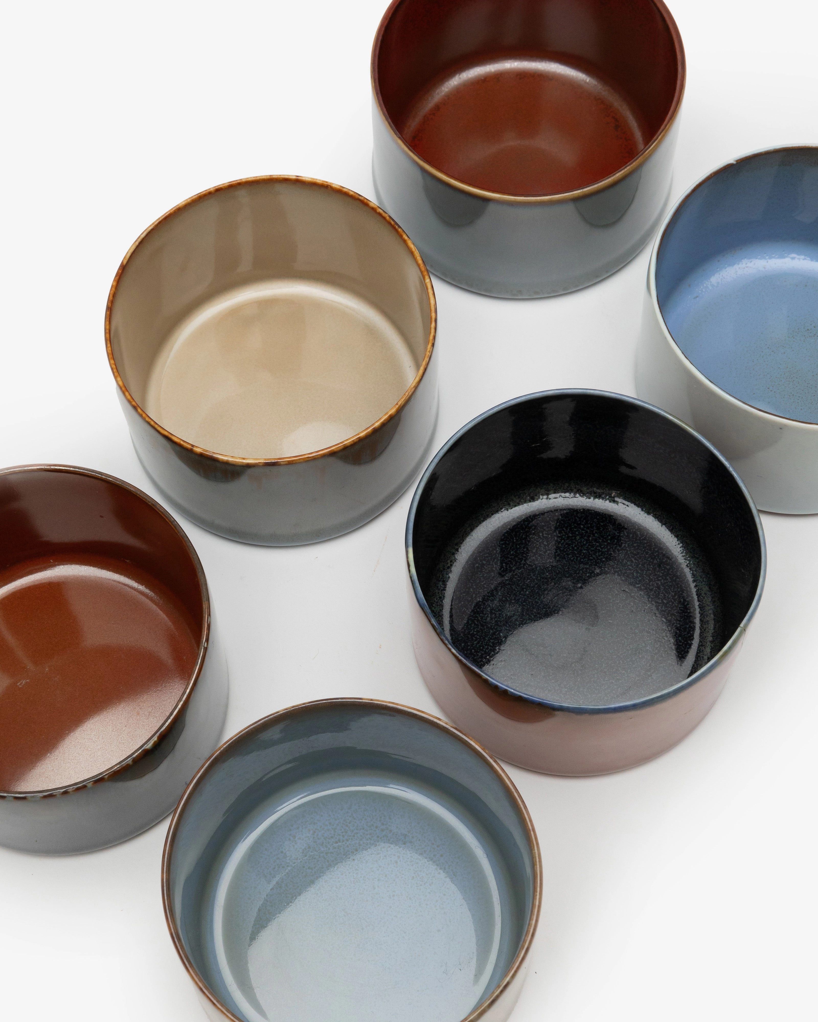 Mug cylinder low rust/dark blue Terres de rves