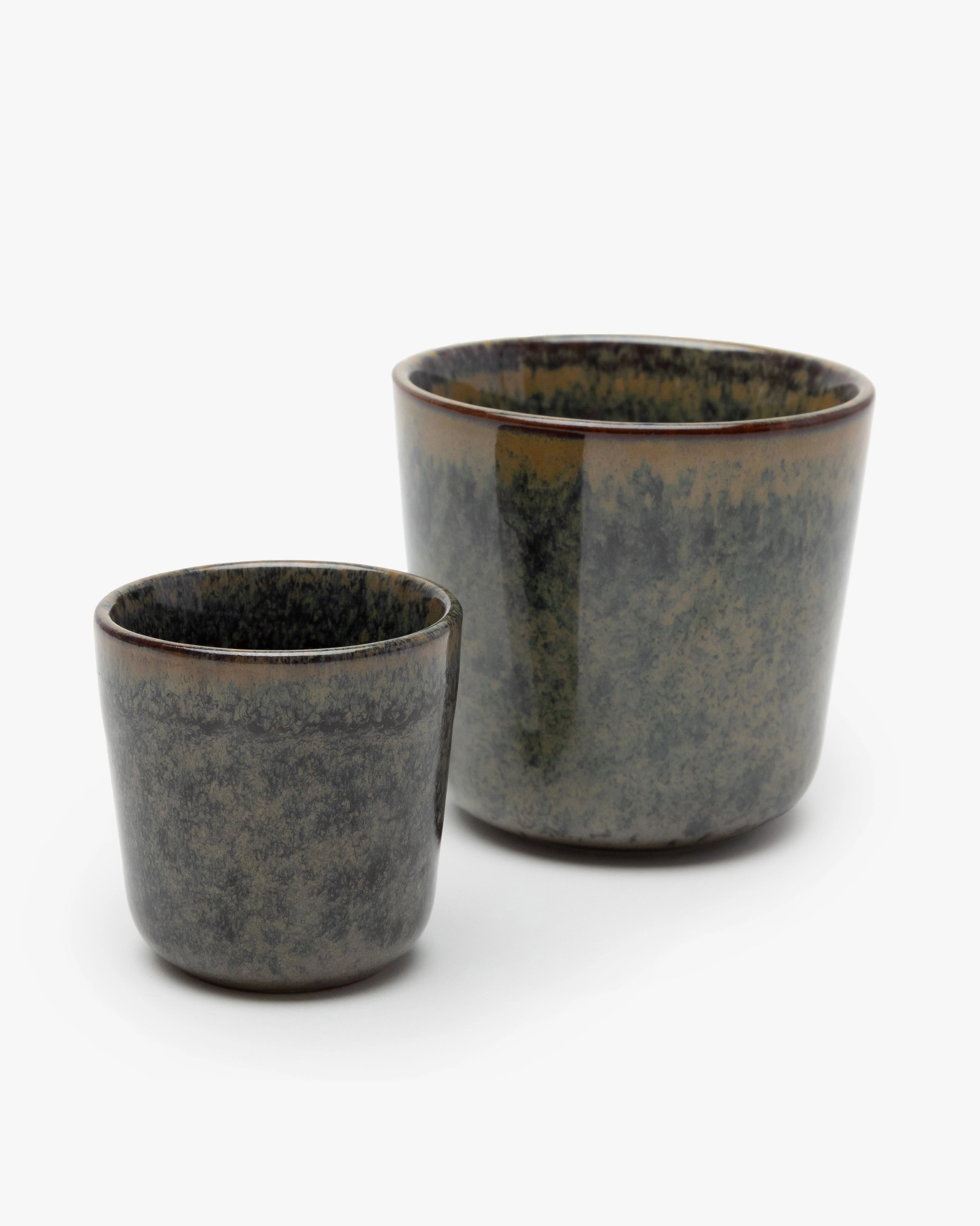 Mug without handle indi gray Surface